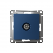 Розетка телевизионная TV AtlasDesign коннектор механизм аквамарин SE ATN001193 ATN001193