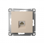 Розетка компьютерная AtlasDesign RJ45 кат. 5Е механизм песочн. SE ATN001283 ATN001283