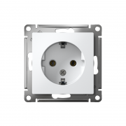 Розетка AtlasDesign 16А с заземл. механизм лотос SE ATN001343 ATN001343