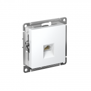 Розетка компьютерная AtlasDesign RJ45 кат.5E механизм лотос SE ATN001383 ATN001383