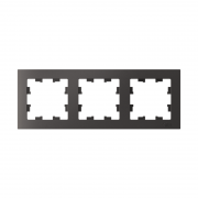 Рамка 3-пост. AtlasDesign универс. базальт SE ATN001403 ATN001403