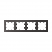 Рамка 4-пост. AtlasDesign универс. базальт SE ATN001404 ATN001404