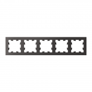 Рамка 5-пост. AtlasDesign универс. базальт SE ATN001405 ATN001405