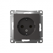 Розетка AtlasDesign 16А с заземл. механизм базальт SE ATN001443 ATN001443