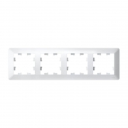 Рамка 4-м AtlasDesign Air бел./дым. бел. SE ATN220104 ATN220104