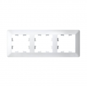 Рамка 3-м AtlasDesign Air бел./дым. бел. SE ATN220103 ATN220103