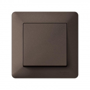 Рамка 1-м AtlasDesign Air мокко/дым. черн. SE ATN220601 ATN220601