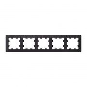 Рамка 5-м AtlasDesign Air карбон/дым. черн. SE ATN221005 ATN221005