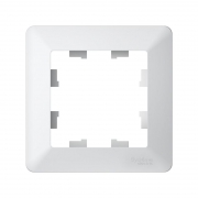 Рамка 1-м AtlasDesign Air лотос/дым. бел. SE ATN221301 ATN221301