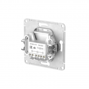 Выключатель 2-кл. AtlasDesign (сх. 5) 10AX быстрозажим. клем. механизм алюм. SE ATN000351S ATN000351S