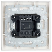 Выключатель 1-кл. СП BRITE ВСР10-1-0-БрБ 10А в сборе бел. IEK BR-V10-0-10-K01-F BR-V10-0-10-K01-F