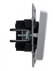 Выключатель 1-кл. СП BRITE ВС10-1-0-БрА 10А алюм. IEK BR-V10-0-10-K47 BR-V10-0-10-K47