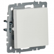 Выключатель 1-кл. СП BRITE ВС10-1-0-БрБ 10А бел. IEK BR-V10-0-10-K01 BR-V10-0-10-K01