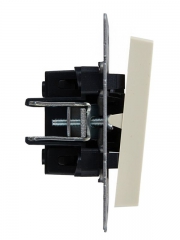 Выключатель 1-кл. СП BRITE ВС10-1-0-БрКр 10А беж. IEK BR-V10-0-10-K10 BR-V10-0-10-K10