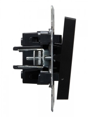 Выключатель 1-кл. СП BRITE ВС10-1-0-БрЧ 10А черн. IEK BR-V10-0-10-K02 BR-V10-0-10-K02