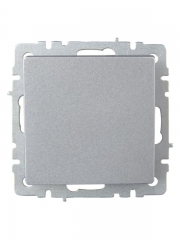 Выключатель проходной 1-кл. СП BRITE ВС10-1-6-БрА 10А алюм. IEK BR-V12-0-10-K47 BR-V12-0-10-K47