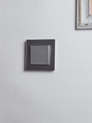 Выключатель проходной 1-кл. СП BRITE ВС10-1-6-БрА 10А алюм. IEK BR-V12-0-10-K47 BR-V12-0-10-K47