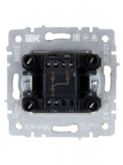 Выключатель проходной 1-кл. СП BRITE ВС10-1-6-БрКр 10А беж. IEK BR-V12-0-10-K10 BR-V12-0-10-K10