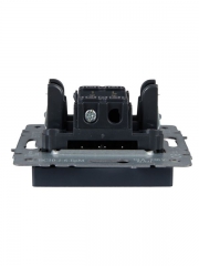 Выключатель проходной 1-кл. СП BRITE ВС10-1-6-БрМ 10А маренго IEK BR-V12-0-10-K35 BR-V12-0-10-K35