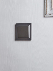 Выключатель проходной 1-кл. СП BRITE ВС10-1-6-БрС 10А сталь IEK BR-V12-0-10-K46 BR-V12-0-10-K46