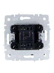 Выключатель проходной 1-кл. СП BRITE ВС10-1-6-БрЧ 10А черн. IEK BR-V12-0-10-K02 BR-V12-0-10-K02