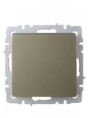 Выключатель проходной 1-кл. СП BRITE ВС10-1-6-БрШ 10А шампань IEK BR-V12-0-10-K37 BR-V12-0-10-K37