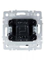 Выключатель проходной 1-кл. СП BRITE ВС10-1-6-БрШ 10А шампань IEK BR-V12-0-10-K37 BR-V12-0-10-K37