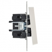 Выключатель 1-кл. СП BRITE ВС10-1-1-БрЖ 10А с инд. жемчуж. IEK BR-V10-1-10-K36 BR-V10-1-10-K36