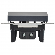 Выключатель 1-кл. СП BRITE ВС10-1-1-БрМ 10А с инд. маренго IEK BR-V10-1-10-K35 BR-V10-1-10-K35