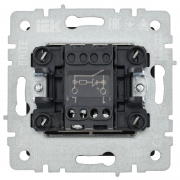 Выключатель 1-кл. СП BRITE ВС10-1-1-БрМ 10А с инд. маренго IEK BR-V10-1-10-K35 BR-V10-1-10-K35