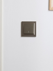 Рамка 1-м IP44 BRITE РУ-1-БрШ-44 шампань IEK BR-M12-44-K37 BR-M12-44-K37