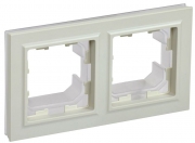 Рамка 2-м IP44 BRITE РУ-2-БрКр-44 беж. IEK BR-M22-44-K10 BR-M22-44-K10