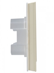 Рамка 2-м IP44 BRITE РУ-2-БрКр-44 беж. IEK BR-M22-44-K10 BR-M22-44-K10