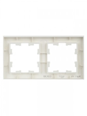 Рамка 2-м BRITE РУ-2-БрЖ жемчуж. IEK BR-M22-K36 BR-M22-K36