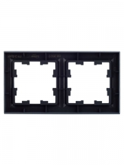 Рамка 2-м BRITE РУ-2-БрМ маренго IEK BR-M22-K35 BR-M22-K35