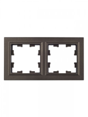 Рамка 2-м BRITE РУ-2-БрТБ бронза IEK BR-M22-K45 BR-M22-K45