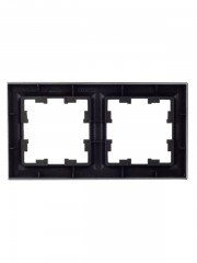 Рамка 2-м BRITE РУ-2-БрШ шампань IEK BR-M22-K37 BR-M22-K37