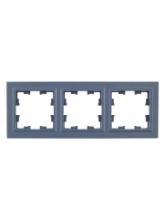 Рамка 3-м BRITE РУ-3-БрМ маренго IEK BR-M32-K35 BR-M32-K35