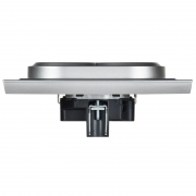 Розетка 2-м СП BRITE РС12-3-БрА 16А в сборе с заземл. без защ. шторок алюм. IEK BR-R21-16-K47-F BR-R21-16-K47-F