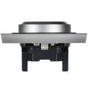 Розетка 2-м СП BRITE РС12-3-БрА 16А в сборе с заземл. без защ. шторок алюм. IEK BR-R21-16-K47-F BR-R21-16-K47-F