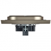 Розетка 2-м СП BRITE РС12-3-БрШ 16А в сборе с заземл. без защ. шторок шампань IEK BR-R21-16-K37-F BR-R21-16-K37-F