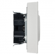 Розетка 2-м СП BRITE РСш12-3-БрБ 16А в сборе с заземл. защ. шторки бел. IEK BR-R24-16-K01-F BR-R24-16-K01-F