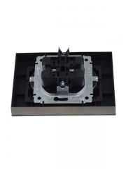 Розетка 2-м СП BRITE РСш12-3-БрШ 16А в сборе с заземл. защ. шторки шампань IEK BR-R24-16-K37-F BR-R24-16-K37-F