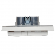 Розетка 2-м СП BRITE РСбш12-3-44-БрБ 16А в сборе IP44 с крышкой бел. IEK BR-R26-16-44-K01-F BR-R26-16-44-K01-F