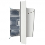 Розетка 2-м СП BRITE РСбш12-3-44-БрБ 16А в сборе IP44 с крышкой бел. IEK BR-R26-16-44-K01-F BR-R26-16-44-K01-F