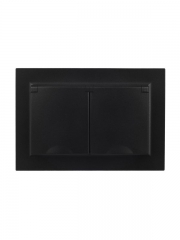 Розетка 2-м СП BRITE РСбш12-3-44-БрЧ 16А в сборе IP44 с крышкой черн. IEK BR-R26-16-44-K02-F BR-R26-16-44-K02-F