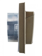 Розетка 2-м СП BRITE РСбш12-3-44-БрШ 16А в сборе IP44 с крышкой шампань IEK BR-R26-16-44-K37-F BR-R26-16-44-K37-F