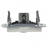 Розетка телевизионная оконечная TV СП Brite РТВ11-0-БрБ бел. IEK BR-A10-O-K01 BR-A10-O-K01