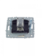 Розетка телевизионная оконечная TV СП Brite РТВ11-0-БрКр беж. IEK BR-A10-O-K10 BR-A10-O-K10