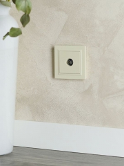 Розетка телевизионная оконечная TV СП Brite РТВ11-0-БрКр беж. IEK BR-A10-O-K10 BR-A10-O-K10